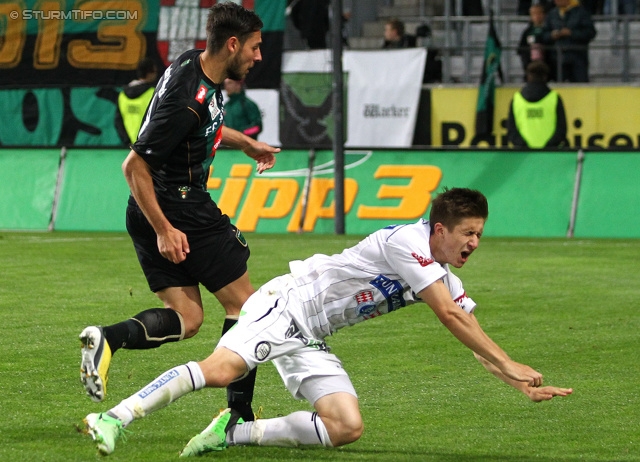 Wacker Innsbruck - Sturm Graz
Oesterreichische Fussball Bundesliga, 35. Runde, FC Wacker Innsbruck - SK Sturm Graz, Tivoli Neu Innsbruck, 22.05.2013. 

Foto zeigt Reinhold Ranftl (Sturm)
