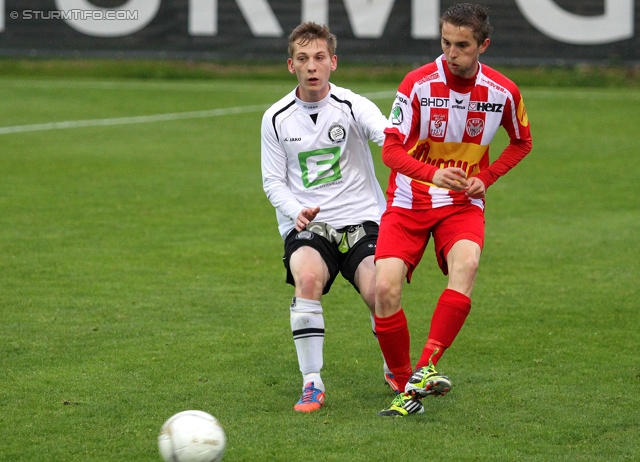 Sturm Amateure - KSV Amateure
Regionalliga Mitte, 28. Runde,  Sturm Graz Amateure - KSV Amateure, Trainingszentrum Messendorf, 24.05.2013. 

Foto zeigt Marc Andre Schmerboeck (Sturm Amateure)
