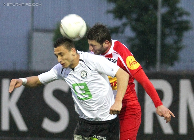 Sturm Amateure - KSV Amateure
Regionalliga Mitte, 28. Runde,  Sturm Graz Amateure - KSV Amateure, Trainingszentrum Messendorf, 24.05.2013. 

Foto zeigt Erman Bevab (Sturm Amateure)
Schlüsselwörter: kopfball