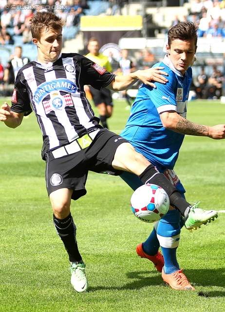 Sturm Graz - Wr. Neustadt
Oesterreichische Fussball Bundesliga, 36. Runde, SK Sturm Graz - SC Wiener Neustadt, Stadion Liebenau Graz, 26.05.2013. 

Foto zeigt Reinhold Ranftl (Sturm)
