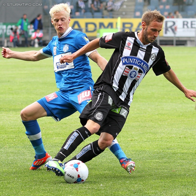 Sturm Graz - Wr. Neustadt
Oesterreichische Fussball Bundesliga, 36. Runde, SK Sturm Graz - SC Wiener Neustadt, Stadion Liebenau Graz, 26.05.2013. 

Foto zeigt Martin Ehrenreich (Sturm)
