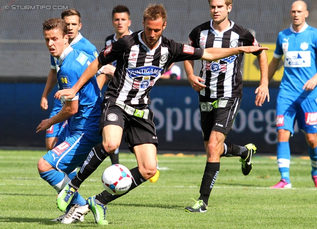 Sturm Graz - Wr. Neustadt
Oesterreichische Fussball Bundesliga, 36. Runde, SK Sturm Graz - SC Wiener Neustadt, Stadion Liebenau Graz, 26.05.2013. 

Foto zeigt Martin Ehrenreich (Sturm)
