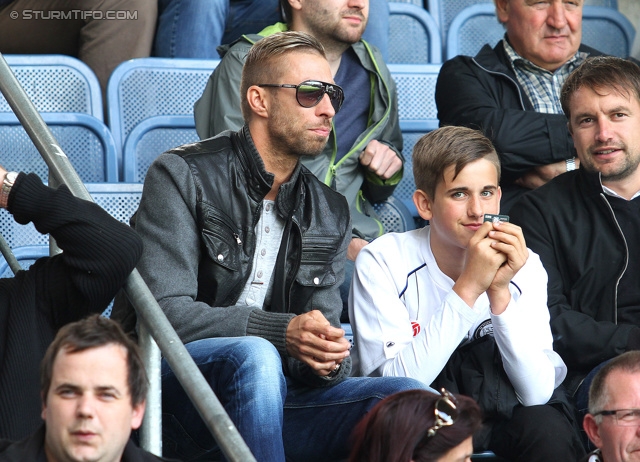 Sturm Graz - Wr. Neustadt
Oesterreichische Fussball Bundesliga, 36. Runde, SK Sturm Graz - SC Wiener Neustadt, Stadion Liebenau Graz, 26.05.2013. 

Foto zeigt Patrick Wolf
