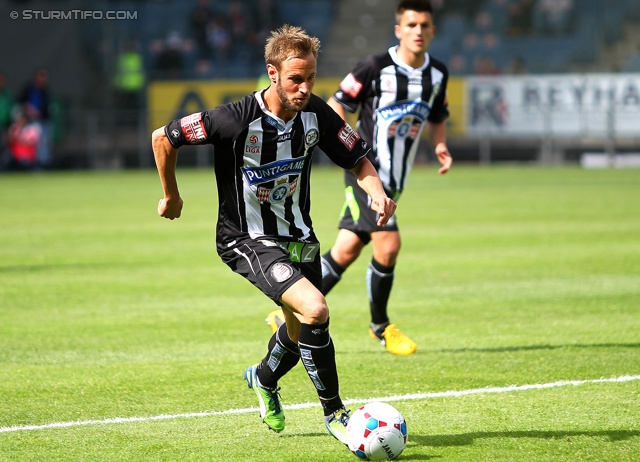 Sturm Graz - Wr. Neustadt
Oesterreichische Fussball Bundesliga, 36. Runde, SK Sturm Graz - SC Wiener Neustadt, Stadion Liebenau Graz, 26.05.2013. 

Foto zeigt Martin Ehrenreich (Sturm)
