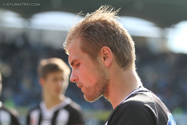 Sturm Graz - Wr. Neustadt
Oesterreichische Fussball Bundesliga, 36. Runde, SK Sturm Graz - SC Wiener Neustadt, Stadion Liebenau Graz, 26.05.2013. 

Foto zeigt Zeljko Balen (Sturm)
Schlüsselwörter: enttaeuschung