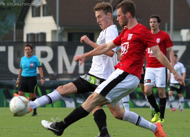 Sturm Amateure - St. Florian
Regionalliga Mitte, 30. Runde,  Sturm Graz Amateure - Union St. Florian, Trainingszentrum Messendorf, 01.06.2013. 

Foto zeigt David Schnaderbeck (Sturm Amateure)
