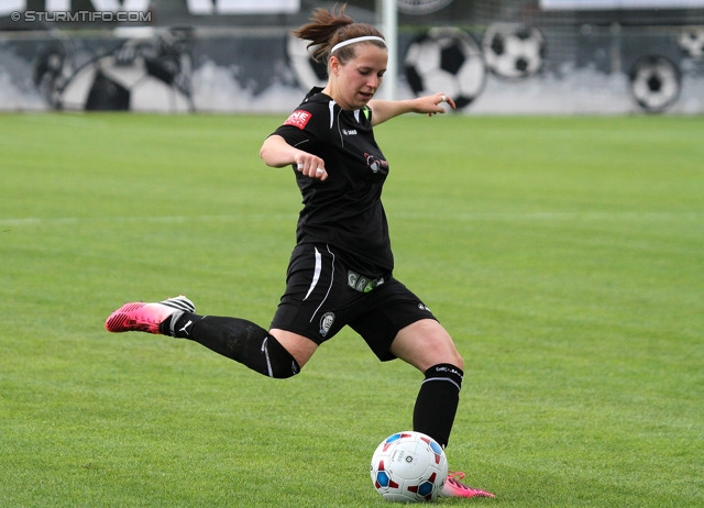 Sturm Damen - Suedbuergenland 1b
2. Frauenliga Ost/Sued, 22. Runde,  SK Sturm Graz Damen/Stattegg - FC Suedburgenland 1b, Trainingszentrum Messendorf, 01.06.2013. 

Foto zeigt Stephanie Kovacs (Sturm Damen) 
