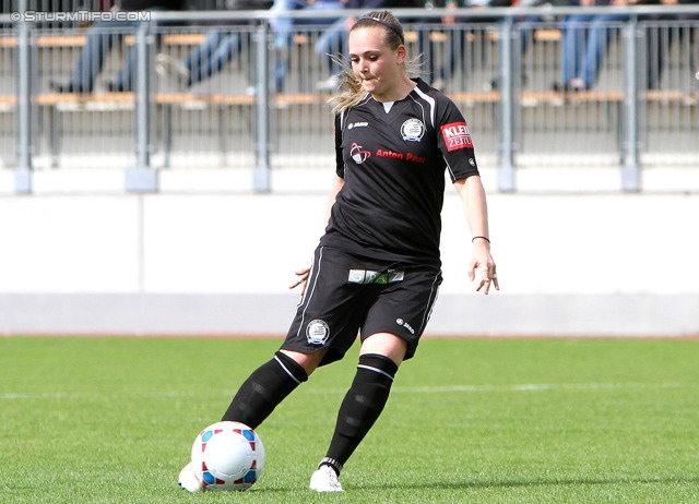 Sturm Damen - Suedbuergenland 1b
2. Frauenliga Ost/Sued, 22. Runde,  SK Sturm Graz Damen/Stattegg - FC Suedburgenland 1b, Trainingszentrum Messendorf, 01.06.2013. 

Foto zeigt Stephanie Schachner (Sturm Damen)
