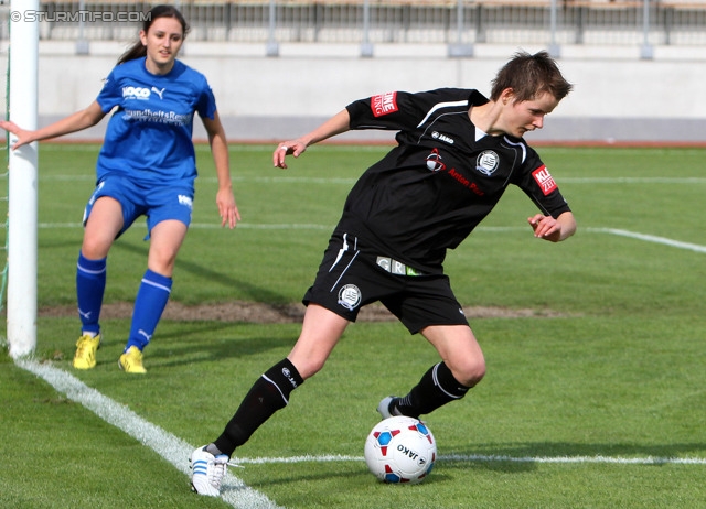 Sturm Damen - Suedbuergenland 1b
2. Frauenliga Ost/Sued, 22. Runde,  SK Sturm Graz Damen/Stattegg - FC Suedburgenland 1b, Trainingszentrum Messendorf, 01.06.2013. 

Foto zeigt Alexandra Brigitta Mosolics (Sturm Damen)
