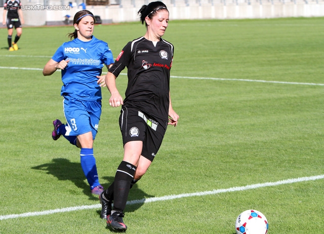 Sturm Damen - Suedbuergenland 1b
2. Frauenliga Ost/Sued, 22. Runde,  SK Sturm Graz Damen/Stattegg - FC Suedburgenland 1b, Trainingszentrum Messendorf, 01.06.2013. 

Foto zeigt Kathrin Wiltschnig (Sturm Damen)
