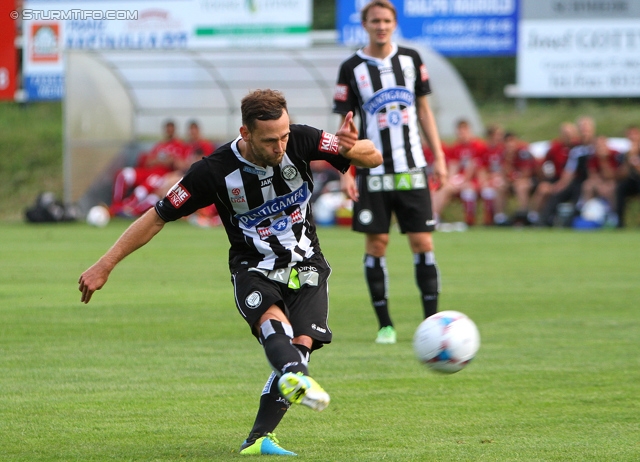 Sturm Graz - Kaiserslautern
Testspiel,  SK Sturm Graz - 1. FC Kaiserslautern, Arena Kumberg, 05.07.2013. 

Foto zeigt Michael Madl (Sturm)
