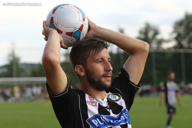 Sturm Graz - Kaiserslautern
Testspiel,  SK Sturm Graz - 1. FC Kaiserslautern, Arena Kumberg, 05.07.2013. 

Foto zeigt Aleksandar Todorovski (Sturm)
