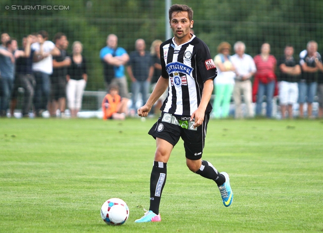 Sturm Graz - Kaiserslautern
Testspiel,  SK Sturm Graz - 1. FC Kaiserslautern, Arena Kumberg, 05.07.2013. 

Foto zeigt David Schloffer (Sturm)
