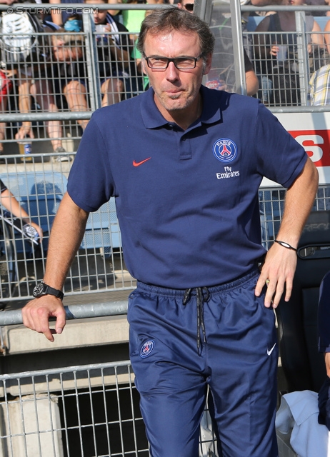 Sturm Graz - Paris SG
Testspiel,  SK Sturm Graz - Paris Saint Germain, Stadion Liebenau Graz, 09.07.2013. 

Foto zeigt Laurent Blanc (Cheftrainer Paris SG)
