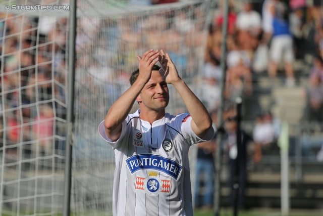 Sturm Graz - Paris SG
Testspiel,  SK Sturm Graz - Paris Saint Germain, Stadion Liebenau Graz, 09.07.2013. 

Foto zeigt Ferdinand Feldhofer (Sturm) 
