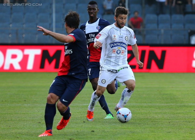 Sturm Graz - Paris SG
Testspiel,  SK Sturm Graz - Paris Saint Germain, Stadion Liebenau Graz, 09.07.2013. 

Foto zeigt Aleksandar Todorovski (Sturm)
