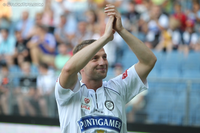 Sturm Graz - Paris SG
Testspiel,  SK Sturm Graz - Paris Saint Germain, Stadion Liebenau Graz, 09.07.2013. 

Foto zeigt Ferdinand Feldhofer (Sturm) 
