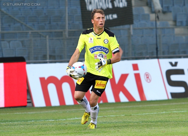 Sturm Graz - Paris SG
Testspiel,  SK Sturm Graz - Paris Saint Germain, Stadion Liebenau Graz, 09.07.2013. 

Foto zeigt Christian Gratzei (Sturm)
