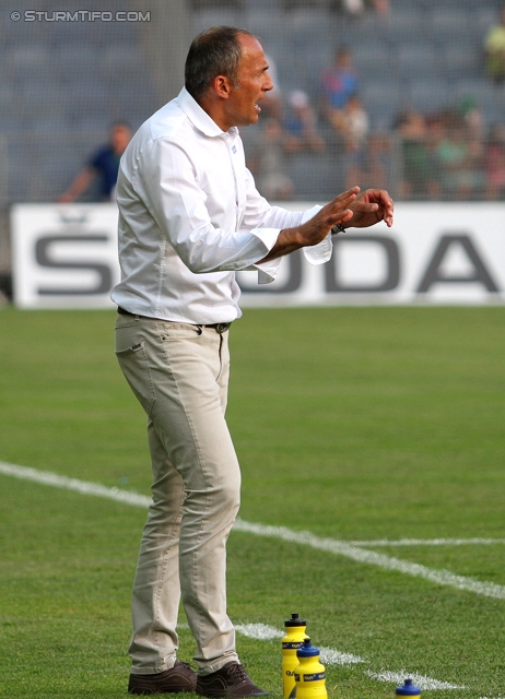 Sturm Graz - Paris SG
Testspiel,  SK Sturm Graz - Paris Saint Germain, Stadion Liebenau Graz, 09.07.2013. 

Foto zeigt Darko Milanic (Cheftrainer Sturm)
