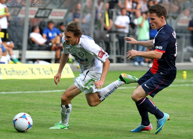 Sturm Graz - Paris SG
Testspiel,  SK Sturm Graz - Paris Saint Germain, Stadion Liebenau Graz, 09.07.2013. 

Foto zeigt Andreas Hoelzl (Sturm)
