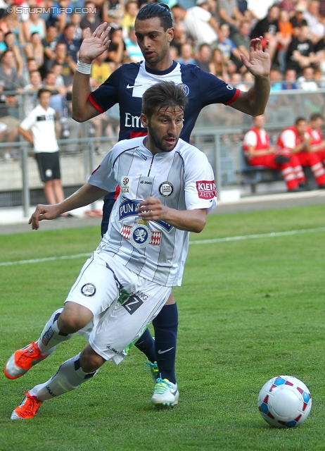 Sturm Graz - Paris SG
Testspiel,  SK Sturm Graz - Paris Saint Germain, Stadion Liebenau Graz, 09.07.2013. 

Foto zeigt Aleksandar Todorovski (Sturm)
