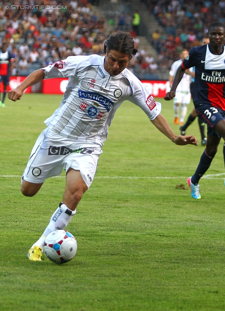 Sturm Graz - Paris SG
Testspiel,  SK Sturm Graz - Paris Saint Germain, Stadion Liebenau Graz, 09.07.2013. 

Foto zeigt Imre Szabics (Sturm)
