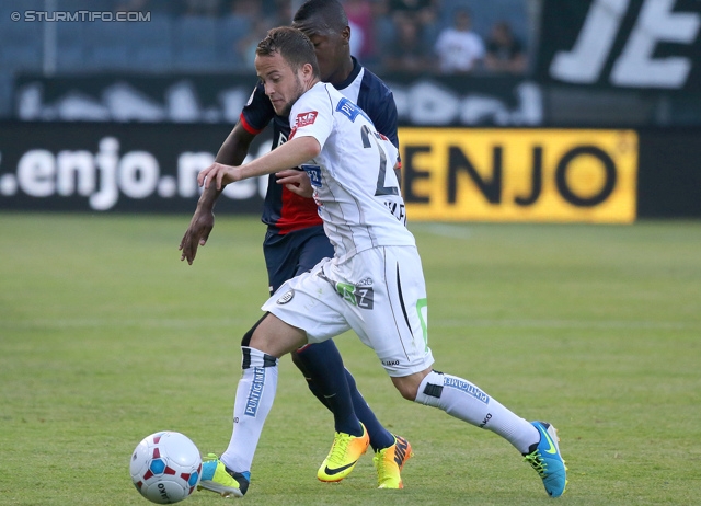 Sturm Graz - Paris SG
Testspiel,  SK Sturm Graz - Paris Saint Germain, Stadion Liebenau Graz, 09.07.2013. 

Foto zeigt Christian Klem (Sturm)
