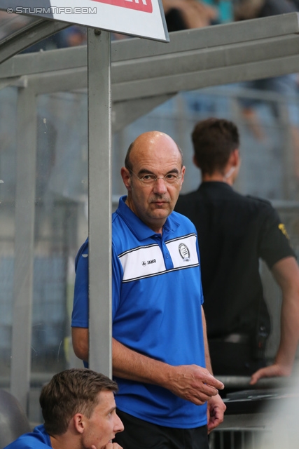 Sturm Damen - ZNK Maribor
Testspiel,  SK Sturm Damen - ZNK Maribor, Stadion Liebenau Graz, 09.07.2013. 

Foto zeigt Josef Glauninger (Cheftrainer Sturm Damen)
