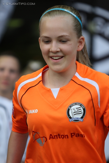 Sturm Graz - Paris SG
Testspiel,  SK Sturm Graz - Paris Saint Germain, Stadion Liebenau Graz, 09.07.2013. 

Foto zeigt Carina Saf (Sturm Damen)
