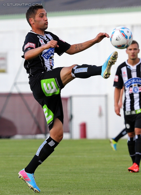 Team Wiener Linien - Sturm Graz
OEFB Cup, 1. Runde, SC Team Wiener Linien -  SK Sturm Graz, Raxplatz Wien, 13.07.2013. 

Foto zeigt Anel Hadzic (Sturm)
