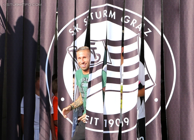 Sturm Graz - Breidablik
UEFA Europa League Qualifikation 2. Runde, SK Sturm Graz -  FC Breidablik Kopavagur, Stadion Liebenau Graz, 25.07.2013. 

Foto zeigt Patrick Wolf (Sturm)

