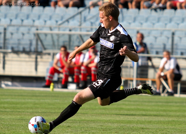 Sturm Graz - Breidablik
UEFA Europa League Qualifikation 2. Runde, SK Sturm Graz -  FC Breidablik Kopavagur, Stadion Liebenau Graz, 25.07.2013. 

Foto zeigt Robert Beric (Sturm)
