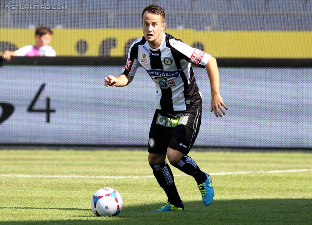 Sturm Graz - Groedig
Oesterreichische Fussball Bundesliga, 2. Runde, SK Sturm Graz - SV Groedig, Stadion Liebenau Graz, 28.07.2013. 

Foto zeigt Christian Klem (Sturm)
