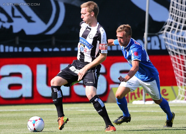 Sturm Graz - Groedig
Oesterreichische Fussball Bundesliga, 2. Runde, SK Sturm Graz - SV Groedig, Stadion Liebenau Graz, 28.07.2013. 

Foto zeigt Robert Beric (Sturm)
