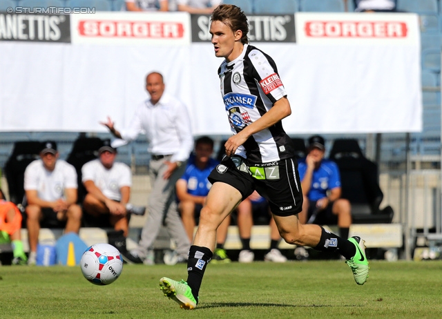 Sturm Graz - Groedig
Oesterreichische Fussball Bundesliga, 2. Runde, SK Sturm Graz - SV Groedig, Stadion Liebenau Graz, 28.07.2013. 

Foto zeigt Andreas Hoelzl (Sturm)
