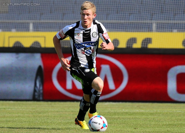 Sturm Graz - Groedig
Oesterreichische Fussball Bundesliga, 2. Runde, SK Sturm Graz - SV Groedig, Stadion Liebenau Graz, 28.07.2013. 

Foto zeigt Florian Kainz (Sturm)
