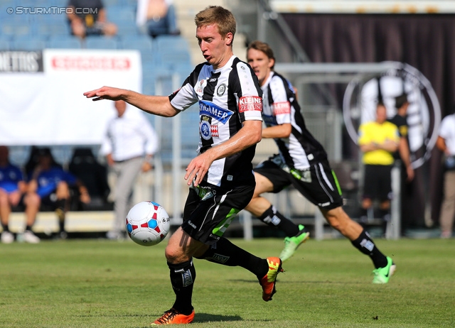 Sturm Graz - Groedig
Oesterreichische Fussball Bundesliga, 2. Runde, SK Sturm Graz - SV Groedig, Stadion Liebenau Graz, 28.07.2013. 

Foto zeigt Robert Beric (Sturm)
