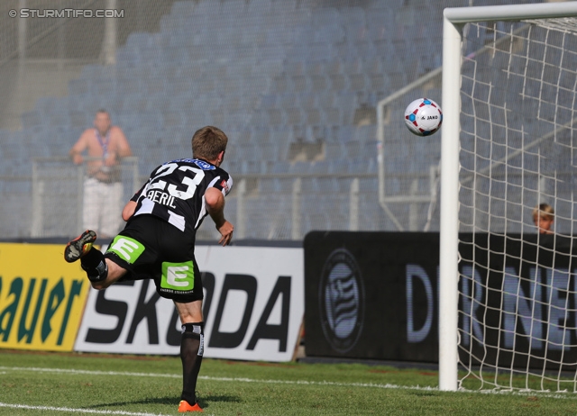 Sturm Graz - Groedig
Oesterreichische Fussball Bundesliga, 2. Runde, SK Sturm Graz - SV Groedig, Stadion Liebenau Graz, 28.07.2013. 

Foto zeigt Robert Beric (Sturm)
