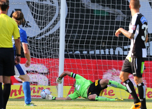 Sturm Graz - Groedig
Oesterreichische Fussball Bundesliga, 2. Runde, SK Sturm Graz - SV Groedig, Stadion Liebenau Graz, 28.07.2013. 

Foto zeigt Christian Gratzei (Sturm)
