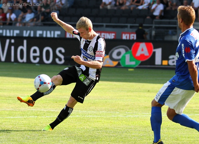 Sturm Graz - Groedig
Oesterreichische Fussball Bundesliga, 2. Runde, SK Sturm Graz - SV Groedig, Stadion Liebenau Graz, 28.07.2013. 

Foto zeigt Florian Kainz (Sturm)
