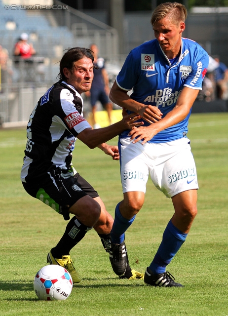 Sturm Graz - Groedig
Oesterreichische Fussball Bundesliga, 2. Runde, SK Sturm Graz - SV Groedig, Stadion Liebenau Graz, 28.07.2013. 

Foto zeigt Imre Szabics (Sturm)
