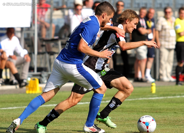 Sturm Graz - Groedig
Oesterreichische Fussball Bundesliga, 2. Runde, SK Sturm Graz - SV Groedig, Stadion Liebenau Graz, 28.07.2013. 

Foto zeigt Andreas Hoelzl (Sturm)
