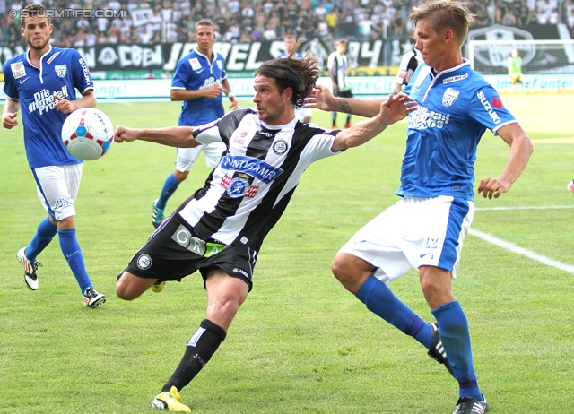 Sturm Graz - Groedig
Oesterreichische Fussball Bundesliga, 2. Runde, SK Sturm Graz - SV Groedig, Stadion Liebenau Graz, 28.07.2013. 

Foto zeigt Imre Szabics (Sturm)
