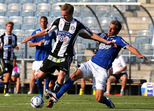 Sturm Graz - Groedig
Oesterreichische Fussball Bundesliga, 2. Runde, SK Sturm Graz - SV Groedig, Stadion Liebenau Graz, 28.07.2013. 

Foto zeigt Robert Beric (Sturm)
