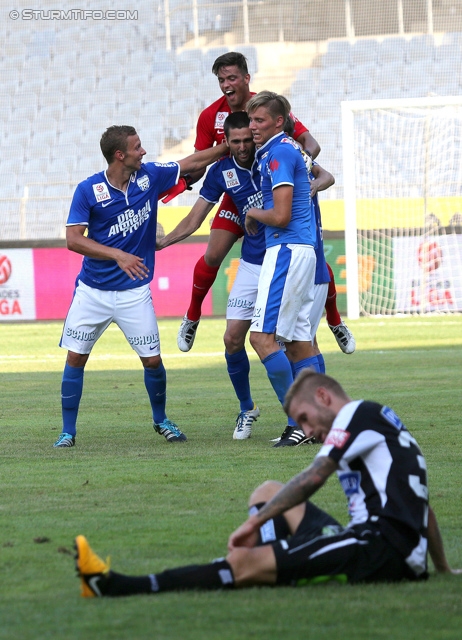 Sturm Graz - Groedig
Oesterreichische Fussball Bundesliga, 2. Runde, SK Sturm Graz - SV Groedig, Stadion Liebenau Graz, 28.07.2013. 

Foto zeigt Patrick Wolf (Sturm)
