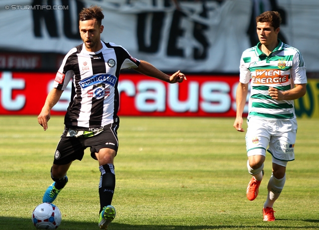 Sturm Graz - Rapid Wien
Oesterreichische Fussball Bundesliga, 3. Runde, SK Sturm Graz - SK Rapid Wien, Stadion Liebenau Graz, 04.08.2013. 

Foto zeigt Michael Madl (Sturm)
