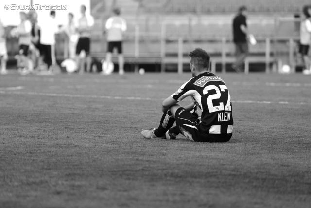 Sturm Graz - Rapid Wien
Oesterreichische Fussball Bundesliga, 3. Runde, SK Sturm Graz - SK Rapid Wien, Stadion Liebenau Graz, 04.08.2013. 

Foto zeigt Christian Klem (Sturm)
Schlüsselwörter: enttaeuschung