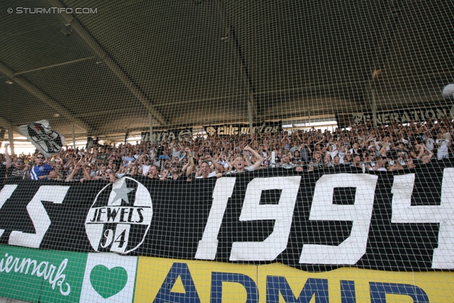 Sturm Graz - Salzburg
Oesterreichische Fussball Bundesliga, 5. Runde, SK Sturm Graz - FC RB Salzburg, Stadion Liebenau Graz, 17.08.2013. 

Foto zeigt Fans von Sturm
