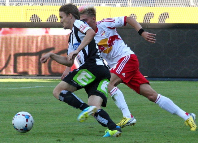 Sturm Graz - Salzburg
Oesterreichische Fussball Bundesliga, 5. Runde, SK Sturm Graz - FC RB Salzburg, Stadion Liebenau Graz, 17.08.2013. 

Foto zeigt Andreas Hoelzl (Sturm)
