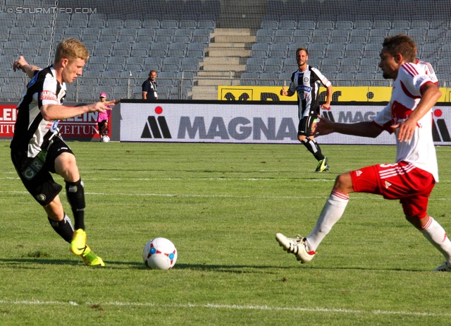 Sturm Graz - Salzburg
Oesterreichische Fussball Bundesliga, 5. Runde, SK Sturm Graz - FC RB Salzburg, Stadion Liebenau Graz, 17.08.2013. 

Foto zeigt Florian Kainz (Sturm)
